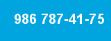 986 787-41-75 986 787-41-75